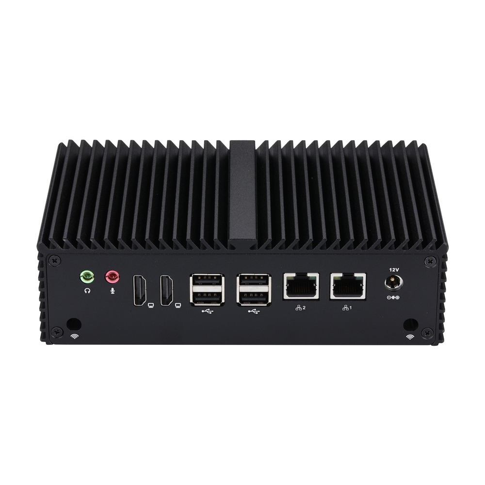 Industrial PC with Intel Alder Lake-N N97 and 2 RS232 RS485 COM Ports – India (NIC109C)
